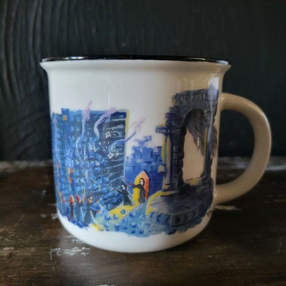 Owlcrate Harry Potter Year 5 Order of the Phoenix Coffee Mug Cara Kozik Design - Picture 4 of 6